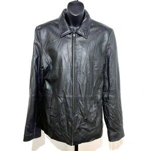 Vintage Excelled Collection Women's 100% Leather Jacket Size LT